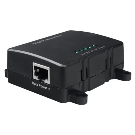 POE-SPLIT-25-SW - PoE Splitter, Para cámaras IP no PoE, Entrada RJ45…