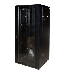 Airspace SAM-776N Rack stand cabinet 27u w/fan 600*600cm black color