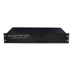 Airspace SAM-1055 \"fuente d/aliment.16 puertos 13amp.12v reg.en rack 19\"\".\"
