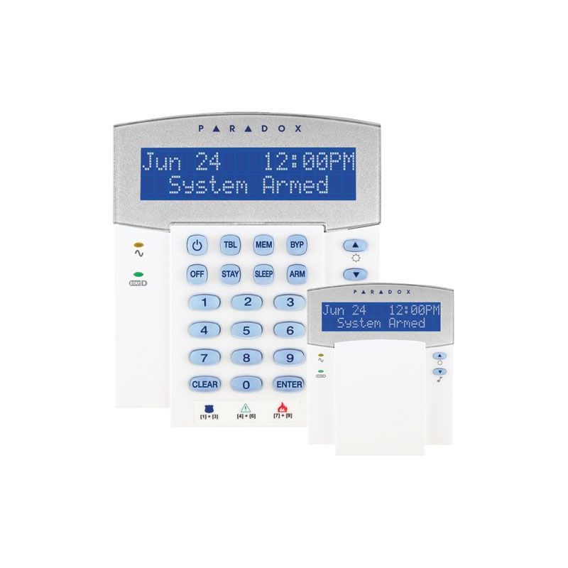 Paradox K32LX Teclado lcd c/receptor incorp.32 zonas