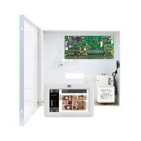 Paradox PAR-95 \"kit central 8 zonas spectra + teclado tactil 5.0\"\"\"