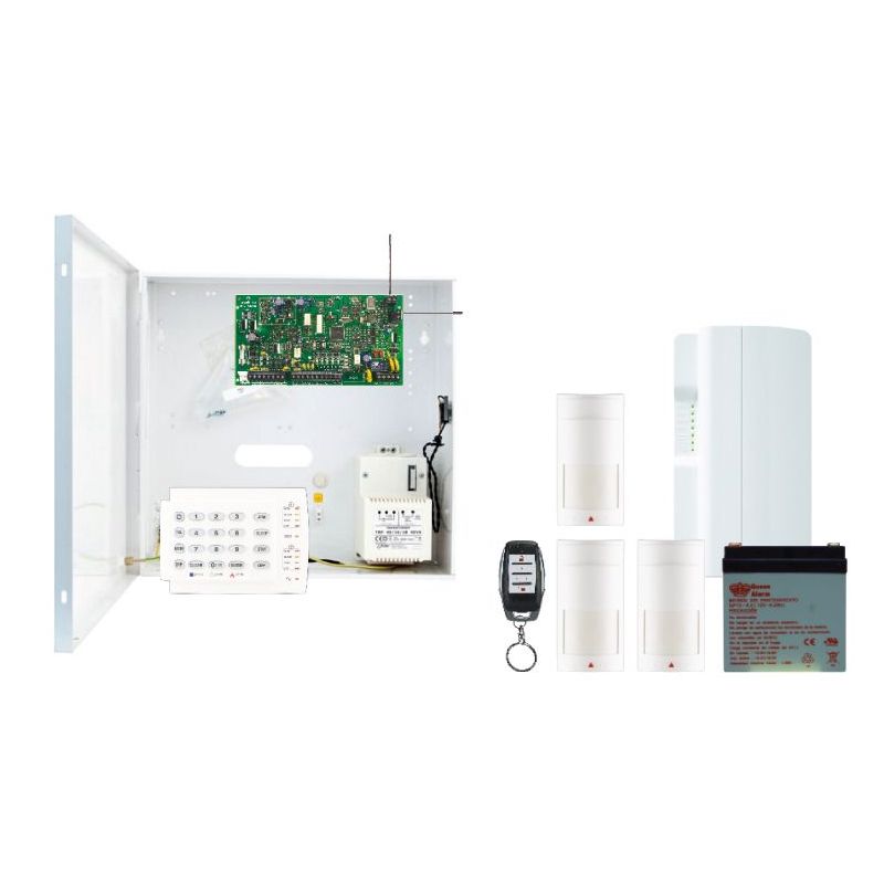 Paradox PAR-122 Kit a: hibrido magellan 32 zonas + teclado leds + gsm