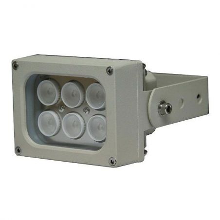 Airspace SAM-2572 Foco ilum luz blanca 60mts-45º.6leds.ac220v.11w.soporte incl.