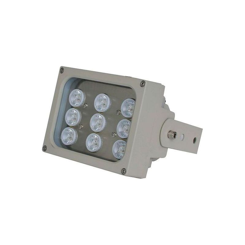 Airspace SAM-2573 Foco ilum luz blanca 80mts-45º.9leds.ac220v.20w.soporte incl.