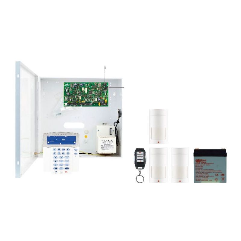 Paradox PAR-143F Kit e: hibrido magellan 32 zonas + teclado v.r. lcd iconos