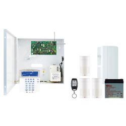 Paradox PAR-128F Kit d: hibrido magellan 32 zonas + teclado v.r. lcd iconos + gprs