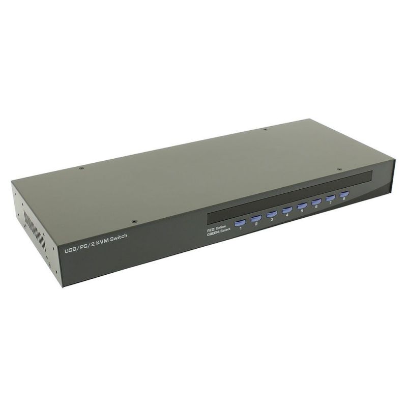 Airspace SAM-2921 8-port usb/ps/2 rack mount kvm switch