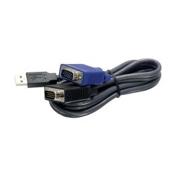 Airspace SAM-3507 6ft usb/vga kvm cable