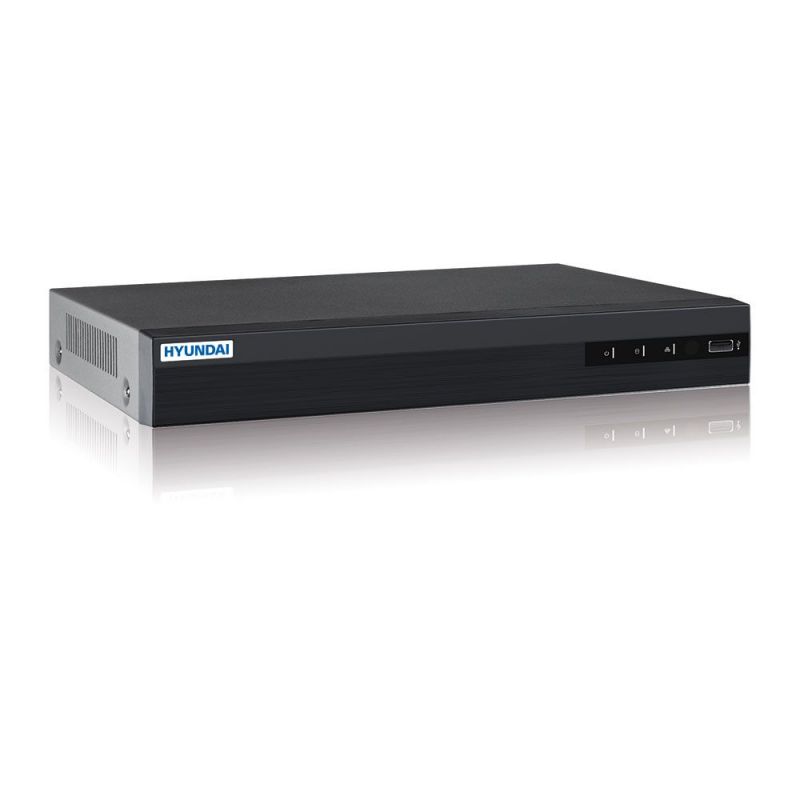 Hyundai NVR4216M-16P-4K Nvr hyundai nextgen 4k h265 h264+ 16ch 160mbps 16xpoe 2hdd