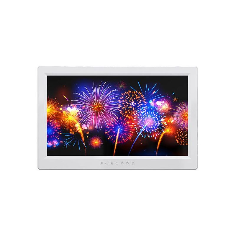 Paradox TM70 Teclado tÁctil 7\" c/sensor temp y humedad.blanco