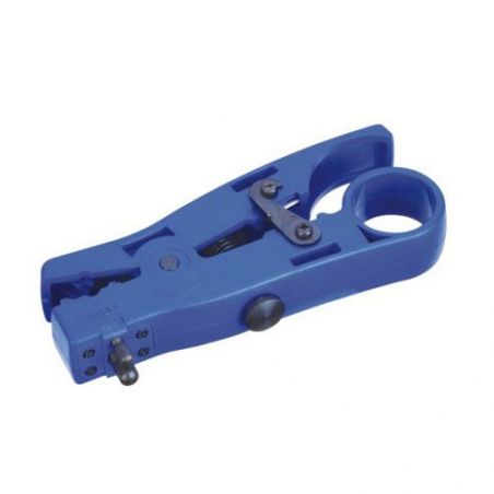 Airspace SAM-4263 Pelacables coaxial para cables redondos rg174/58/59/62/6 3c/4c/5c