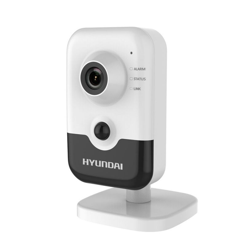 Hyundai HYU-496 Camara cube ip h265 4mp hyundai nextgen 2.8mm wdr exir 10m mic+sp wifi sd