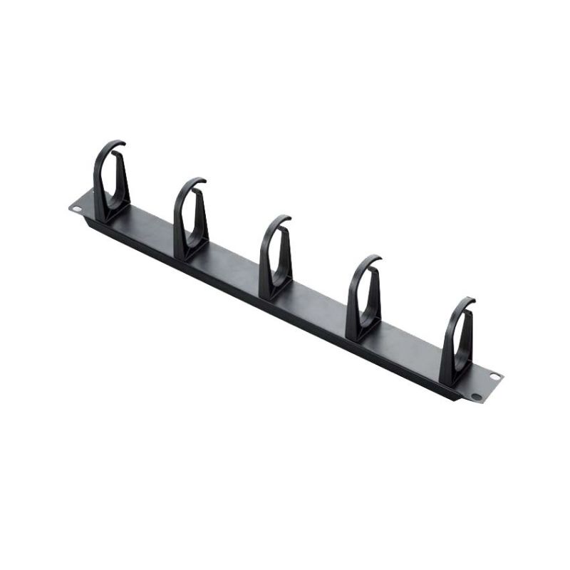 Airspace SAM-4452 Cable management panel with 5 plastic rings 1ux19\'\'