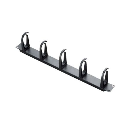 Airspace SAM-4452 Cable management panel with 5 plastic rings 1ux19\'\'