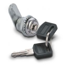 Airspace SAM-4527 Cerradura redonda+set de llaves p/racks pared