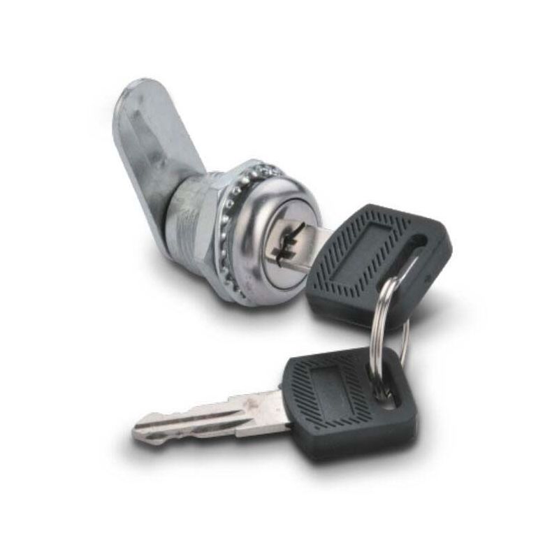 Airspace SAM-4527 Cerradura redonda+set de llaves p/racks pared