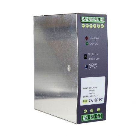 Airspace SAM-4537 120w/48v industrial din rail power supply