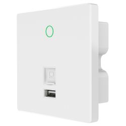 WIFI4-AP300-INWALL-N - Ponto de acesso Wifi 4, Frequência 2.4, Suporta…