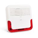 SATEL SD-6000 Sirena exterior dynamic horn-red