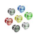 Rosslare PX-34N Pulsador de boton metalico con anillo de led.anodizado natural