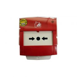 Honeywell M5A-RP06FF-K013-41 Pulsador de alarma direccionable rearmable con aislador.