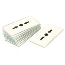 Honeywell MUS156 Paquete de 10 cristales de recambio para pulsadores kac.