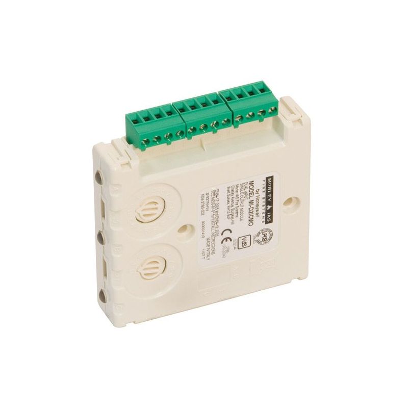 Honeywell MI-D2ICMO Modulo monitor y de control direccionable de 2 entradas supervisadas y 1 salida de rele.