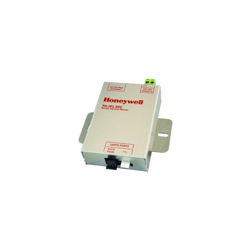 Honeywell TG-IP1-SEC Servidor de puerto rs232/422/tcp/udp p/conexion de centrales con terminales tg y encriptacion aes128