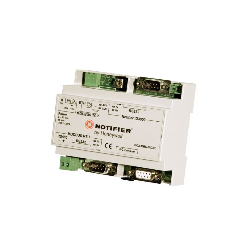 Honeywell IBOX-MBS-ID2net2C Igual que ibox-mbs-nid con capacidad para 2 centrales conectadas en red id2net.