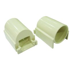 Honeywell BA1AP Adaptador blanco de base b501ap para tubos de 18 y 20mm. tambien en color marfil (-iv)