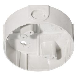 Honeywell SMK400AP Zocalo blanco de superficie para tubo de hasta 22mm diametro exterior. tambien en color marfil (-iv)