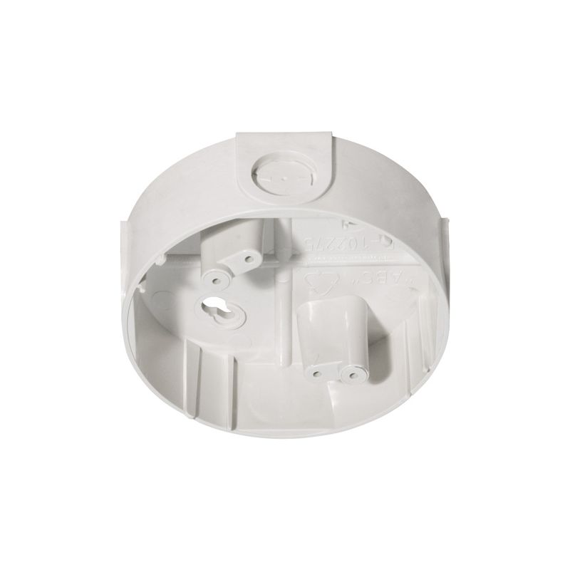 Honeywell SMK400AP Zocalo blanco de superficie para tubo de hasta 22mm diametro exterior. tambien en color marfil (-iv)