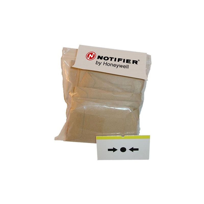 Honeywell PS230 Paquete de 10 plasticos flexibles de recambio para pulsadores rearmables de serie kac.