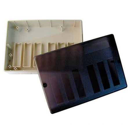 Honeywell SMB6-V0 Caja en abs y caracteristicas ignifugas v0 para un maximo de 6 modulos de la serie m700 o mi-dxxxx.