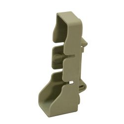 Honeywell M200E-DIN Soporte para montaje de un modulo de la serie m-7xx y mi-dxxx en una guia din estandar.