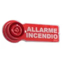 Honeywell PLEX-VAD Letrero indicador para sirena en plexiglass. no incluye sirena. incluye 5 unidades