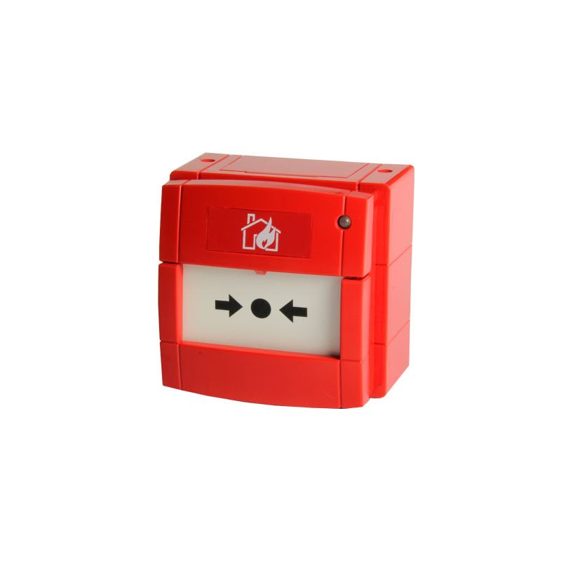 Honeywell NRX-WCP Pulsador manual de alarma estanco via radio con tecnologia mesh. incluye 4 pilas cr123a.