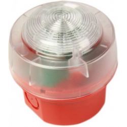 Honeywell CWST-RW-W5 Flash con base alta ip65 de color rojo en54/23