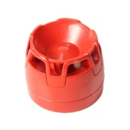 Honeywell CWSO-RR-S1 Sirena con base estandar de color rojo en54/3