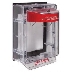 Honeywell STI3150 Caja de proteccion para pulsadores para intemperie y agentes agresivos