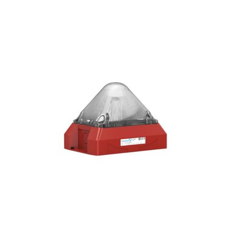 Honeywell PY X-M-05-CL Luz flash compacta 5 julios, 24vdc, ip 66,sincronizable. color rojo ral3000.certificado en 54.23