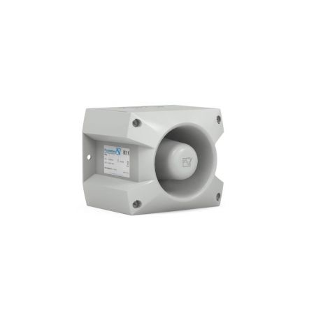 Honeywell PA 5-GREY Sirena 10-60vdc, 105 db, ip 66. carcasa de color gris. certificado en 54.3.