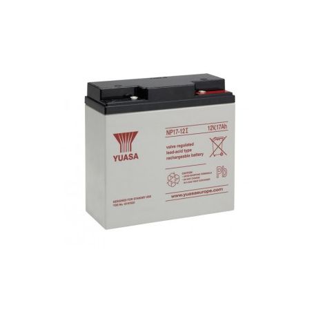 Honeywell PS-1217 Bateria de 12v. capacidad 17ah. conexion mediante tornillo m6.