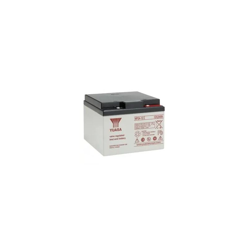 Honeywell PS-1224 Bateria de 12v. capacidad 24ah. conexion mediante tornillo m6.