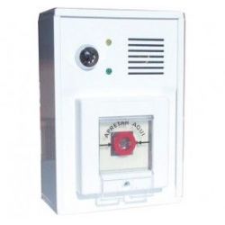 Honeywell C-2498 Unidad de control para puertas de emergencia. con sirena piezoelectrica de aviso de alarma.