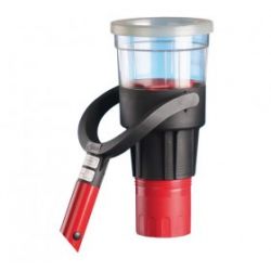 Honeywell SOLO-330 Cabeza difusora transparente con alojamiento ajustable para el envase de gas de pruebas solo-a3.