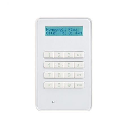 Honeywell CP051-00-01 Teclado lcd mk8. lector de proximidad. retroiluminacion blanca. zumbador y tamper. grado 3.