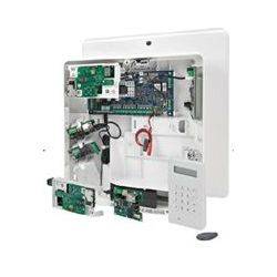 Honeywell C015-E1-K11GI Central galaxy flex v3 12 a 20 zonas, teclado mk7, modulo ip y gprs. grado 3.