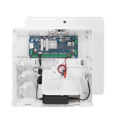 Honeywell C005-M-E1 Central galaxy flex v3 12 zonas ampliable hasta 20. caja plastico mediana. grado 2.