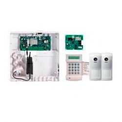 Honeywell C005-E1-K01GRV2 2 kit galaxy flex v3 12 a 20 z. caja plastico mediana, mk7,gprs, portal rf y 2 pir camara. g2.